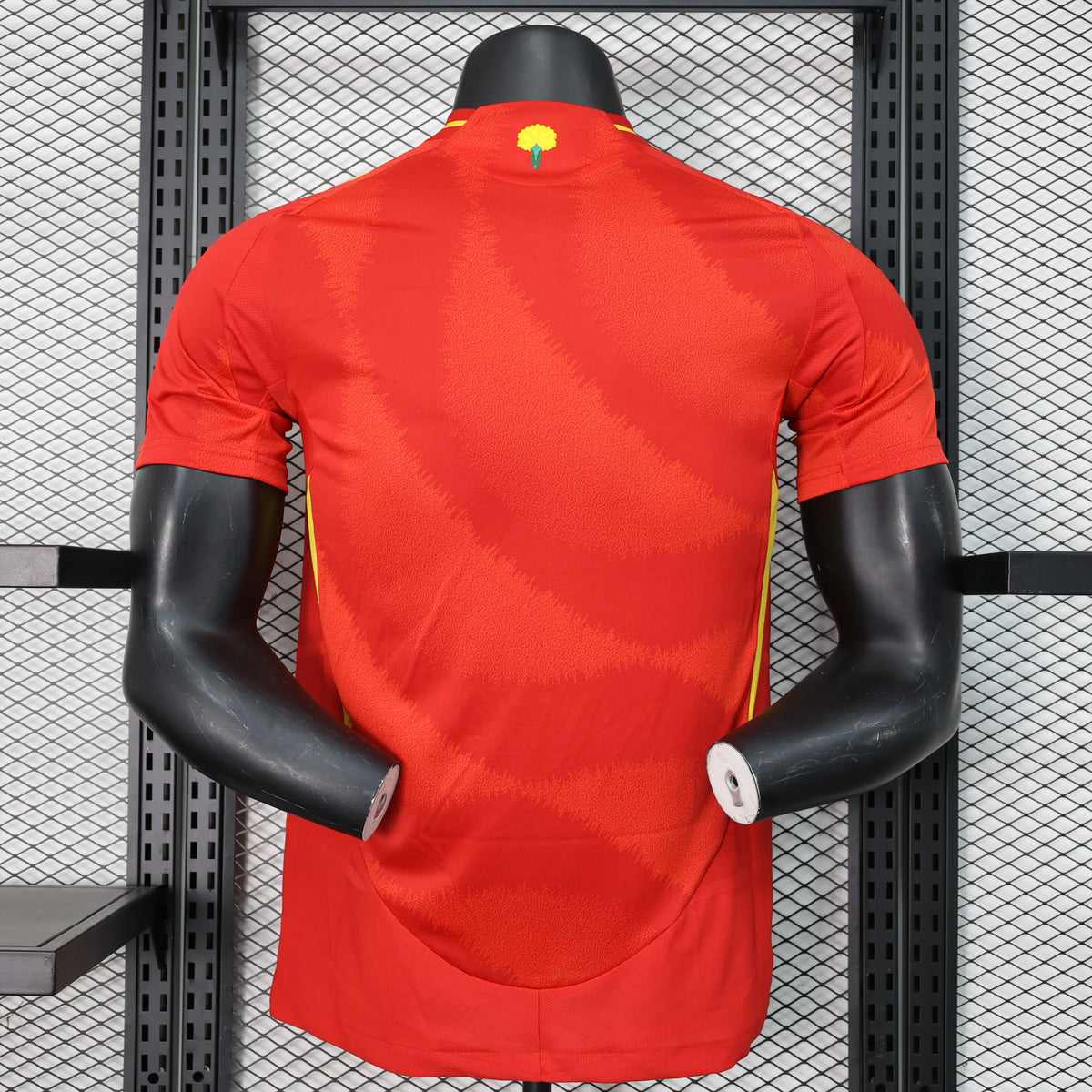 Adidas Spain 2024 Men's Home Player Version Jersey