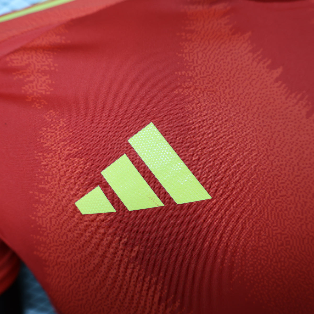 Adidas Spain 2024 Men's Home Player Version Jersey