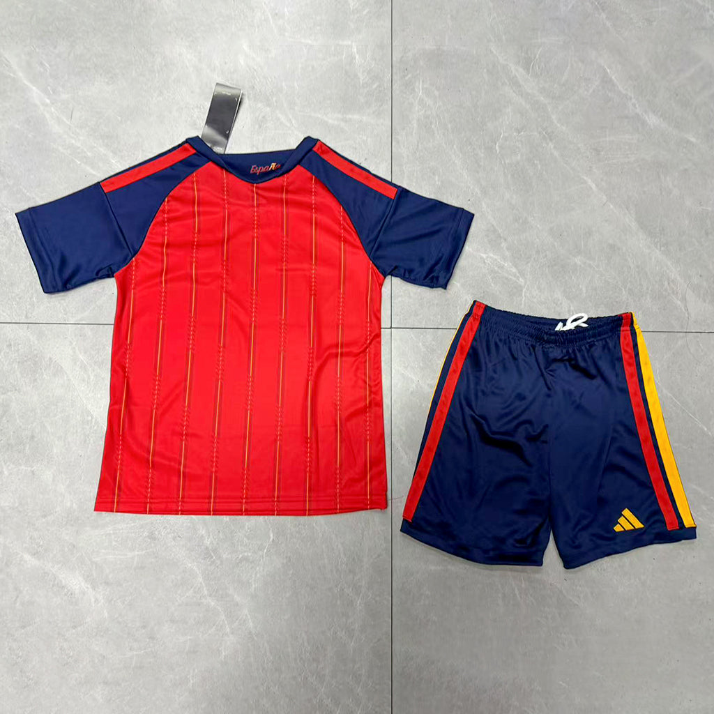Nike Spain 2026 Kids' Home Jersey Suit