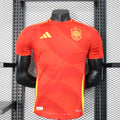 Adidas Spain 2024 Men's Home Player Version Jersey